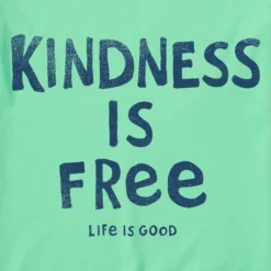 Women's Kindness Is Free Sleeveless High-Low Crusher-LITE Tank -One Family Clothing Womens Kindness is Free Sleeveless HighLow CrusherLITE Tank 114297 2 lg