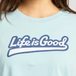 Women's LIG Ballyard Script Boxy Long Sleeve Crusher Tee -One Family Clothing Womens LIG Ballyard Script Boxy Long Sleeve Crusher Tee 66174 2 lg