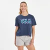 Women's LIG Colorblock StackBoxy Crusher Tee