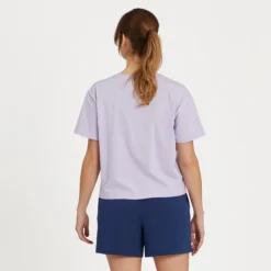 Women's LIG DaisyCrusher-LITE Striped Boxy Tee -One Family Clothing Womens LIG Daisy Short Sleeve CrusherLITE Striped Boxy Tee 80562 3 lg