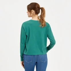 Women's LIG Multi-Stack Long Sleeve Boxy Crusher Tee -One Family Clothing Womens LIG MultiStack Long Sleeve Boxy Crusher Tee 82805 3 lg