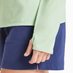 Women's LIG Sailboats Long Sleeve Active Hooded Tee -One Family Clothing Womens LIG Sailboats Long Sleeve Active Hooded Tee 88786 4 lg