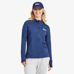 Women's LIG Stripes Active Quarter-Zip Pullover