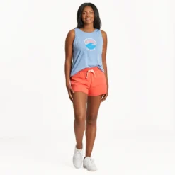 Women's LIG Wordmark Horizontal Simply True Fleece Short -One Family Clothing Womens LIG Wordmark Horizontal Simply True Fleece Short 89666 5 lg