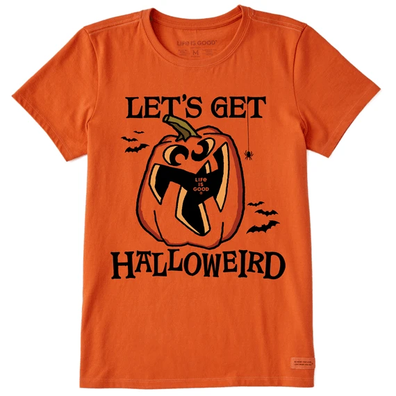 Women's Let's Get HalloweirdCrusher Tee 1 Women's Let's Get HalloweirdCrusher Tee