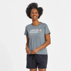 Women's Life Is Good 94 Retro Active Tee
