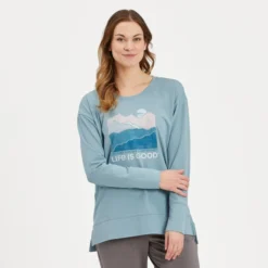 Women's Life Isn't Easy Mountains Crusher-FLEX Tunic