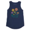 Women's Linear Garden Sleeveless High-Low Crusher-LITE Tank