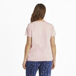 Women's Love The Wine Snuggle Up Relaxed Sleep Vee -One Family Clothing Womens Love the Wine Snuggle Up Relaxed Sleep Vee 89104 3 lg