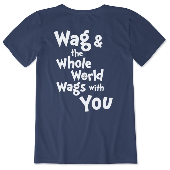Women's Max Wags With YouCrusher Tee 4 Women's Max Wags With YouCrusher Tee - Image 4