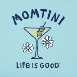 Women's MomtiniCrusher Vee -One Family Clothing Womens Momtini Short Sleeve Crusher Vee 77330 2 lg