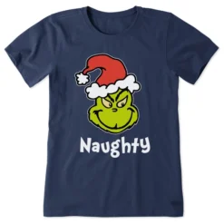 Women's Naughty GrinchCrusher Tee