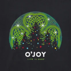 Women's O'Joy Long Sleeve Crusher Tee -One Family Clothing Womens OJoy Long Sleeve Crusher Tee 94536 2 lg