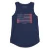 Women's Paddle Flag Sleeveless High-Low Crusher-LITE Tank