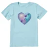 Women's Pawprints HeartCrusher Tee