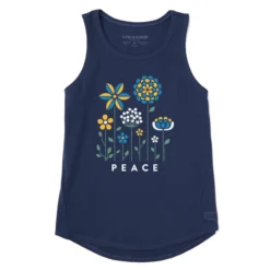 Women's Peace Garden Sleeveless High-Low Crusher-LITE Tank