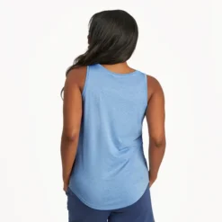 Women's Primal Lotus Active Tank -One Family Clothing Womens Primal Lotus Active Tank 89614 3 lg