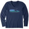 Women's RVscape Long Sleeve Crusher-LITE Vee