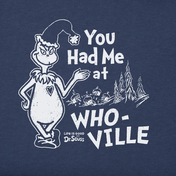 Women's Retro Grinch Had Me At Who-VilleCrusher Tee 2 Women's Retro Grinch Had Me At Who-VilleCrusher Tee - Image 2