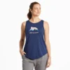 Women's Retro Mountains Active Tank