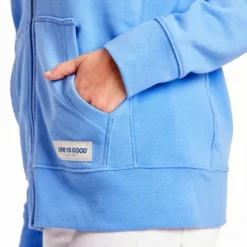 Women's Retro Mountains Simply True Fleece Zip Hoodie 10 Women's Retro Mountains Simply True Fleece Zip Hoodie -One Family Clothing Womens Retro Mountains Simply True Fleece Zip Hoodie 89629 5 lg