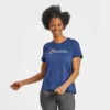 Women's Retro Ocean Sunrise Active Tee