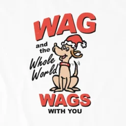 Women's Retro Color Max Wags Long Sleeve Crusher Tee -One Family Clothing Womens Retro color Max Wags Long Sleeve Crusher Tee 98400 2 lg