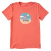 Women's Sand Dollar Beach SceneCrusher-LITE Tee