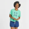 Women's Saturday Hammock PalmsBoxy Crusher Tee