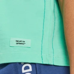 Women's Saturday Hammock PalmsBoxy Crusher Tee -One Family Clothing Womens Saturday Hammock Palms Short Sleeve Boxy Crusher Tee 81000 4 lg