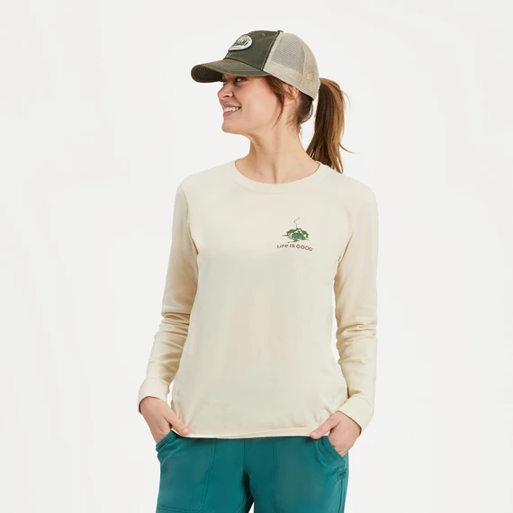 Women's Simplify Forest Long Sleeve Crusher Tee 3 Women's Simplify Forest Long Sleeve Crusher Tee - Image 3