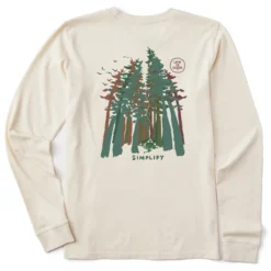 Women's Simplify Forest Long Sleeve Crusher Tee 11 Women's Simplify Forest Long Sleeve Crusher Tee -One Family Clothing Womens Simplify Forest Long Sleeve Crusher Tee 81039 5 lg
