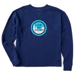 Women's Snowglobe Coin Thermal Tee