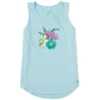 Women's Spring Bunch Sleeveless High-Low Crusher-LITE Tank