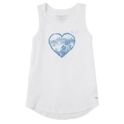 Women's Spring Outdoors Love Sleeveless High-Low Crusher-LITE Tank