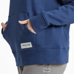 Women's Spring Wildflower Stripe Simply True Fleece Hoodie 8 Women's Spring Wildflower Stripe Simply True Fleece Hoodie -One Family Clothing Womens Spring Wildflower Stripe Simply True Fleece Hoodie 89633 4 lg