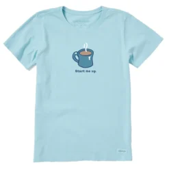 Women's Start Me Up CoffeeCrusher-LITE Tee