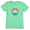 Women's Sunset On The WaterCrusher Tee