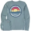 Women's The Ocean Is Magic Coin Long Sleeve Crusher Tee