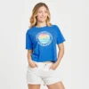 Women's The Ocean Is Magic Coin Boxy Crusher Tee