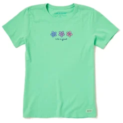 Women's Three DaisiesCrusher Tee