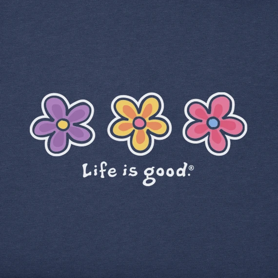 Women's Three Daisies Sleeveless High-Low Crusher-LITE Tank 2 Women's Three Daisies Sleeveless High-Low Crusher-LITE Tank - Image 2