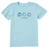 Women's Three Painted DaisiesCrusher-LITE Tee
