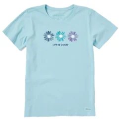 Women's Three Painted DaisiesCrusher-LITE Tee