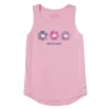 Women's Three Painted Daisies Sleeveless High-Low Crusher-LITE Tank