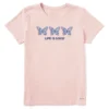 Women's Tie Dye Butterfly TrioCrusher Tee