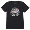 Women's Tie Dye Jake Van GoCrusher Tee