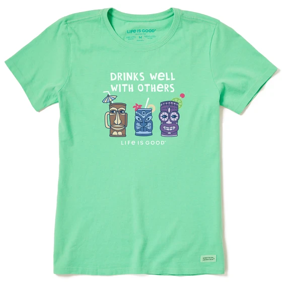 Women's Tiki Drinks WellCrusher Tee 1 Women's Tiki Drinks WellCrusher Tee