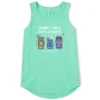 Women's Tiki Drinks Well Sleeveless High-Low Crusher-LITE Tank