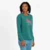 Women's Tribal Cardinal Long Sleeve Snuggle Up Sleep Tee